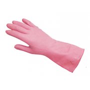 Latexhandske, rosa