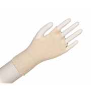 Inderhandsker fingerlse, bomuld. One Size 12 par.