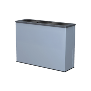 Eco Station til Affaldssortering, 3 spande
