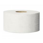 Tork Toiletrulle Jumbo Mini 120280, hvid, 2-lags, 170 m.