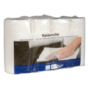 Luxury Kitchen roll, white new fiber eco-labelled, 2-ply, 32 rolls.