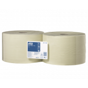 Tork 127103 Torkrulle Basic 310 W1, gul, 1-lagers. 1190 m. x 2 rl.