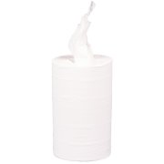 Towel roll Mini, 1-ply 120m white. 12 rolls.