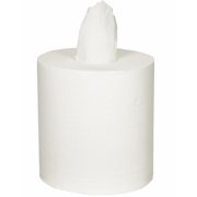 Hndklderulle centerfeed, nyfiber, hvid 2-lags, 153m. 6rl.