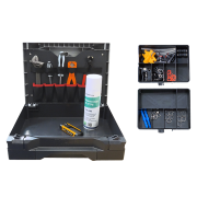 Toolbox for pure water systems incl. spare parts boxes 14501-04 and 14501-05