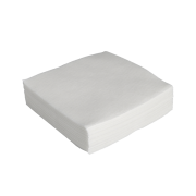 Serviet 1-lags, 1/4 fold konomi hvid, 25x25 cm. 9000 stk.