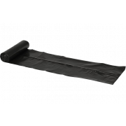 Supersk - Sk sort 70x110 cm, 100 ltr. 25 my (55 my). 25 rl.