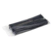 Plastic bag MDPE, recycled, black, 15 L, 37x60 cm. 15 ps x 60 rl.