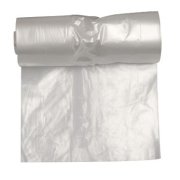 LDPE bin bag LD, clear, 60x70 cm. 45 ltr. 50 ps x 15 rl.