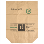 Papirsk. 70x120 cm. 2-lags, brun. 50 Stk