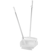 Vikan Sweeping tray set, closed with broom, 350 mm, Medium, White