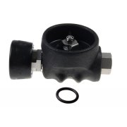 Low pressure valve, with built-in valve 1/2