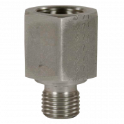 Nippel rustfri stl 3/8