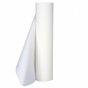 Abri-Clinic Lejepapir, 2-lags, 50 mtr x 50 cm. 13cm. Hvid, nyfiber, perforeret. 9 rl/krt.