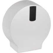 Classic Dispenser for midi jumbo rolls, recycled white plastic