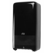 Tork 557508 Dispenser Mid-Size Twin Toiletpapir, Sort