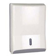 Dispenser til hndkldeark, hvid Maxi