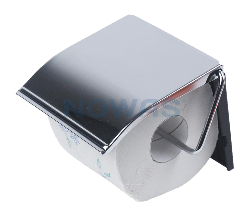 Brabantia Toilet roll holder for 1 roll, steel - Dispenser for toilet ...