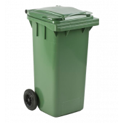 Affaldscontainer, grn 120 ltr.
