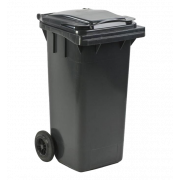 Affaldscontainer, mrkegr 120 ltr.
