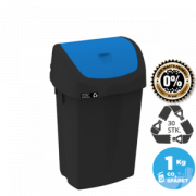 NRW Bredygtig affaldsspand med vippelg 50 ltr.