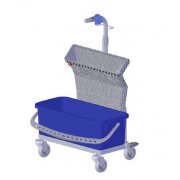 DIT Mopboxvogn m. 14L & Netpose. 75mm.