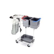 DIT Eco Basic, mbelvagn, universalpshllare, 2x 13L hinkar, bricka och tvttnt (