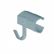 DIT Metallkrok, lille, rotert