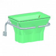 DIT Combi poseholder m. elastik og hndtak