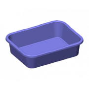 DIT Bakke bl plast 44x33x11 cm