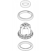 Nilfisk Turbine kit, 1200w 230v