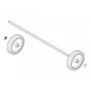 Nilfisk Baghjul GWD/VL500 2 stk.