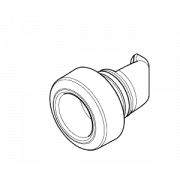 Nilfisk Inlet kobling, rund til VL500