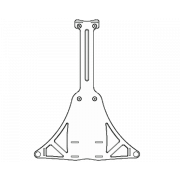 Nilfisk Ryggplatta fr brsele GD 5/10