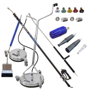 Startset: Kemisk och algbehandling, Ytrengring Max, 17 l/min, 250 bar