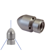 Avloppsmunstycke med centerstrle, 3/8