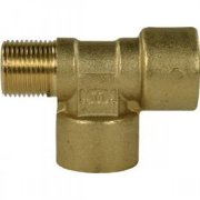 High-Pressure T-Fitting Brass 3/8
