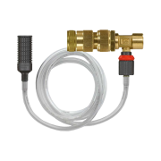 Lavtryks-injektor med sugeslange