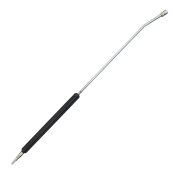 High-pressure lance with bend, complete with KEW nipple and quick coupling, 110 cm