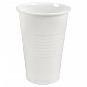 Plastkopp vit 21 cl. Ekonomi. 3000 st / krt