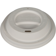 Drikkelg til bger, komposterbar, hvid - 1000 stk 