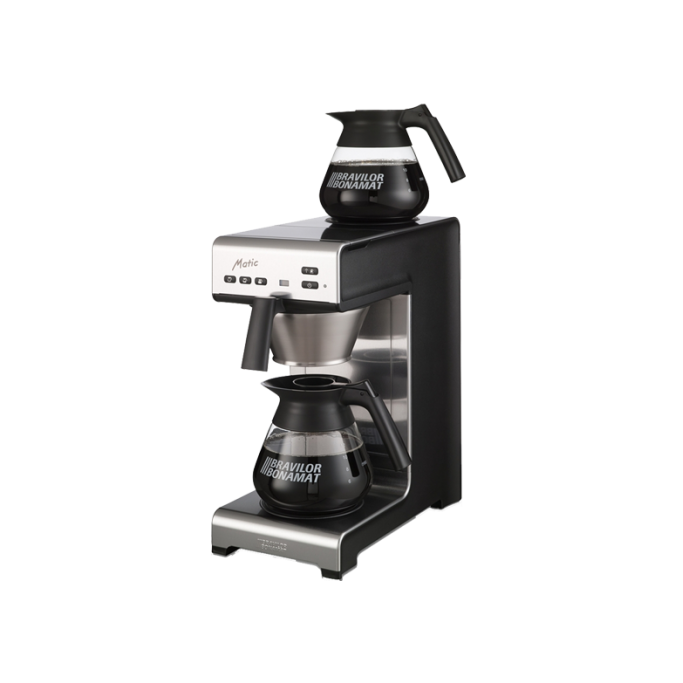 kombination bille indsats Bonamat Matic Kaffemaskine, 2 varmeplader - Kaffemaskiner - NOWAS A/S