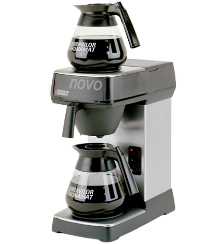 fjols Selv tak Før Bonamat Novo 2 kaffemaskine, 2 varmeplader - Kaffemaskiner - NOWAS A/S