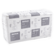 Katrin Plus Hand Towel, c-fold white 2-ply, 1600 sheets
