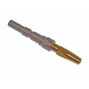 Kastedyse med quick-kobling indstik