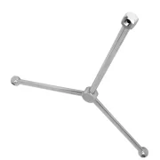 Mosmatic Turbo Rotorarm, TKA, 3 arm, �400, rustfri