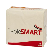 TableSMART Frokostserviet 3-lags, hvid 33x33cm. 1600 stk