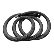 Antistatisk slange 4m, 38mm med 50mm beholderstuds og 38mm tilbehrsstuds