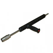 Skumlanse, rustfri med KEW Stiknippel - Luftdyse str. 3,2 (Rd)