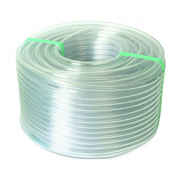 Genomskinlig slang till vattenmunstycke 8 mm (UD) per meter.